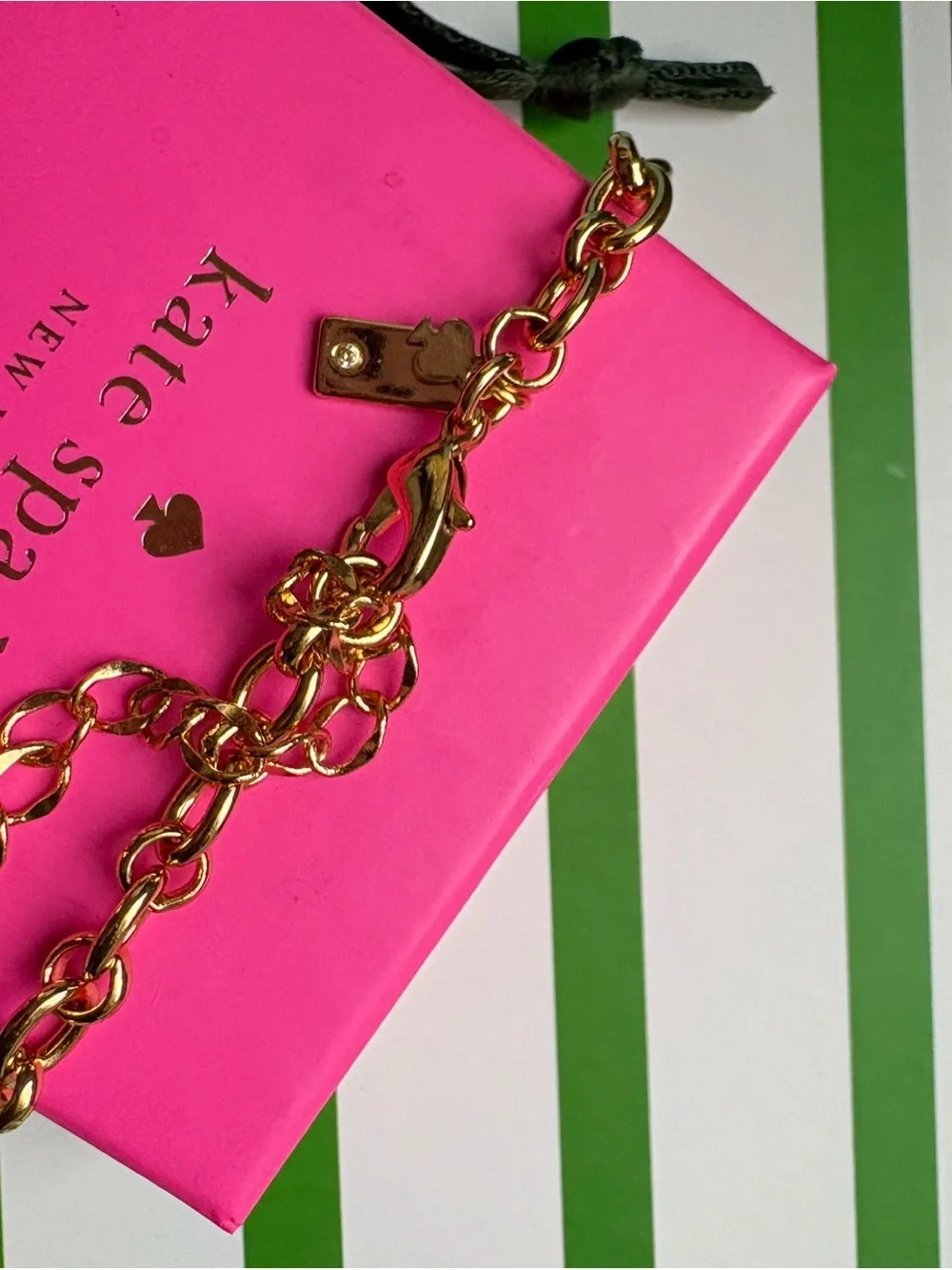 kate spade amber floral crystal necklace - Picture 3 of 5